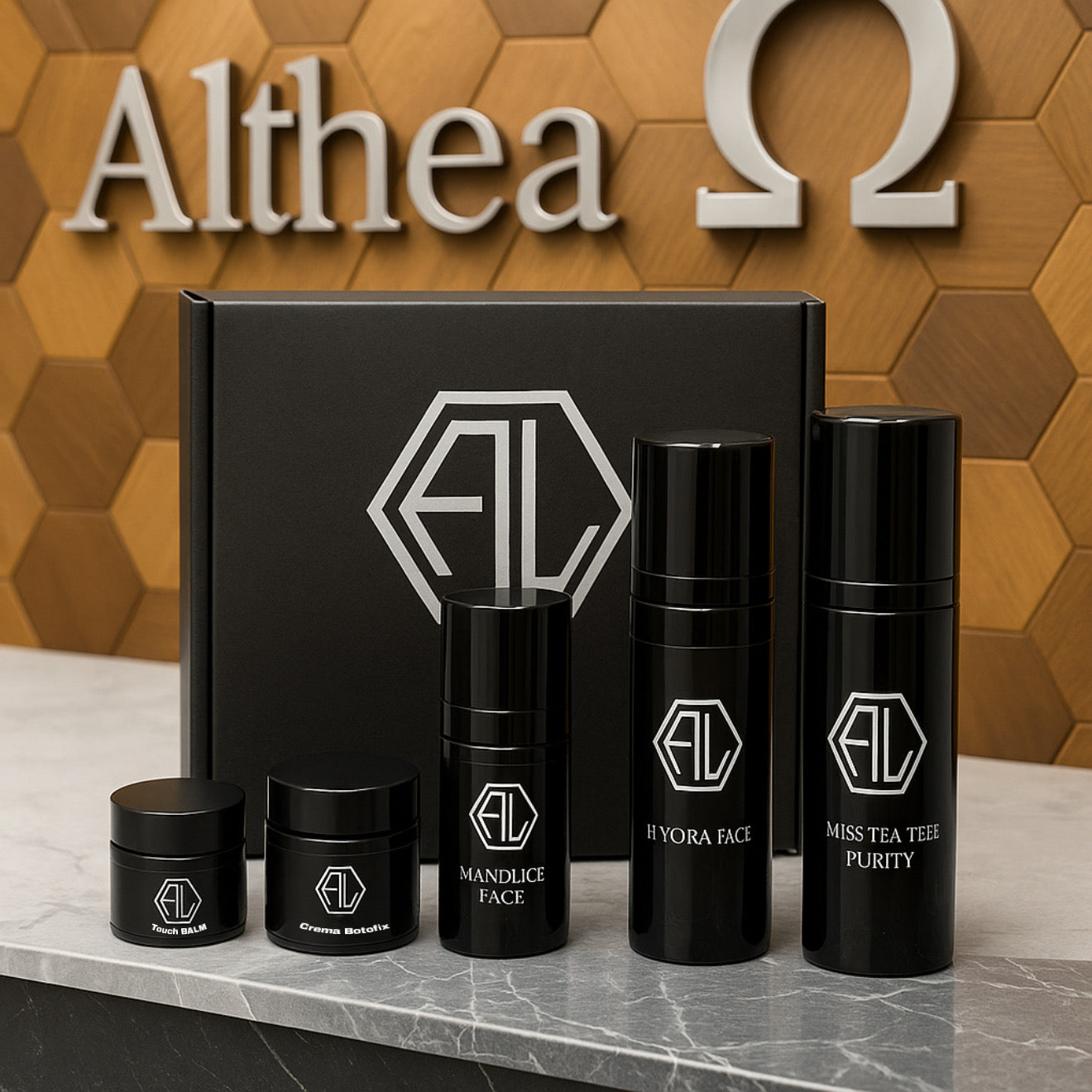 ART-LINE SKINCARE - SET COMPLETO BEAUTY ROUTINE 5 PRODOTTI