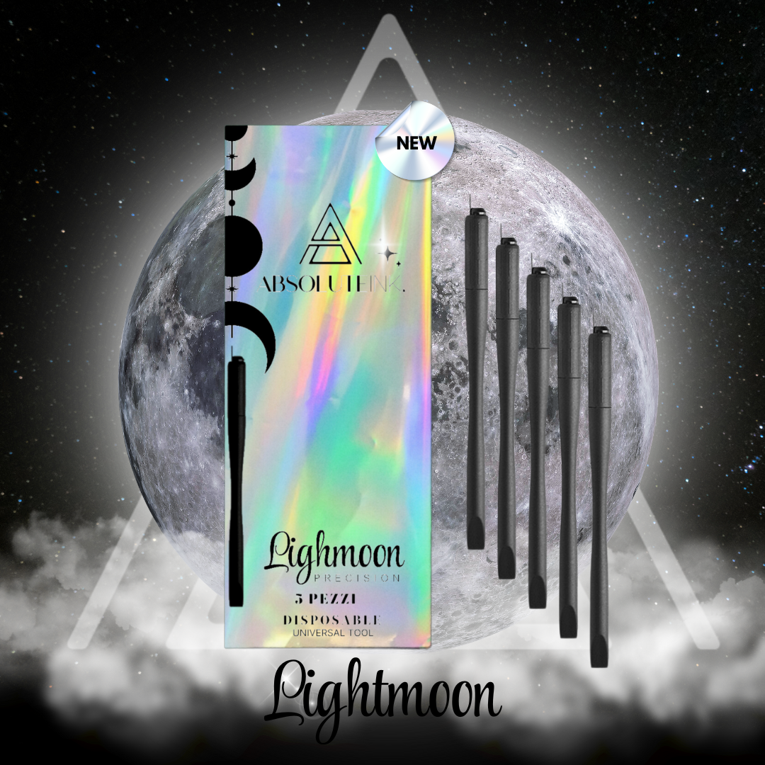 Absolute Ink - Moonlight Tool monouso universale 10 pezzi Vegan - Lame non incluse