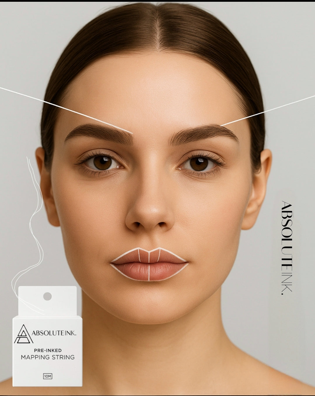 ABSOLUTE INK - FILO PRE-INCHIOSTRATO BIANCO PER PROGETTO MICROBLADING E PMU MULTIFUNZIONE