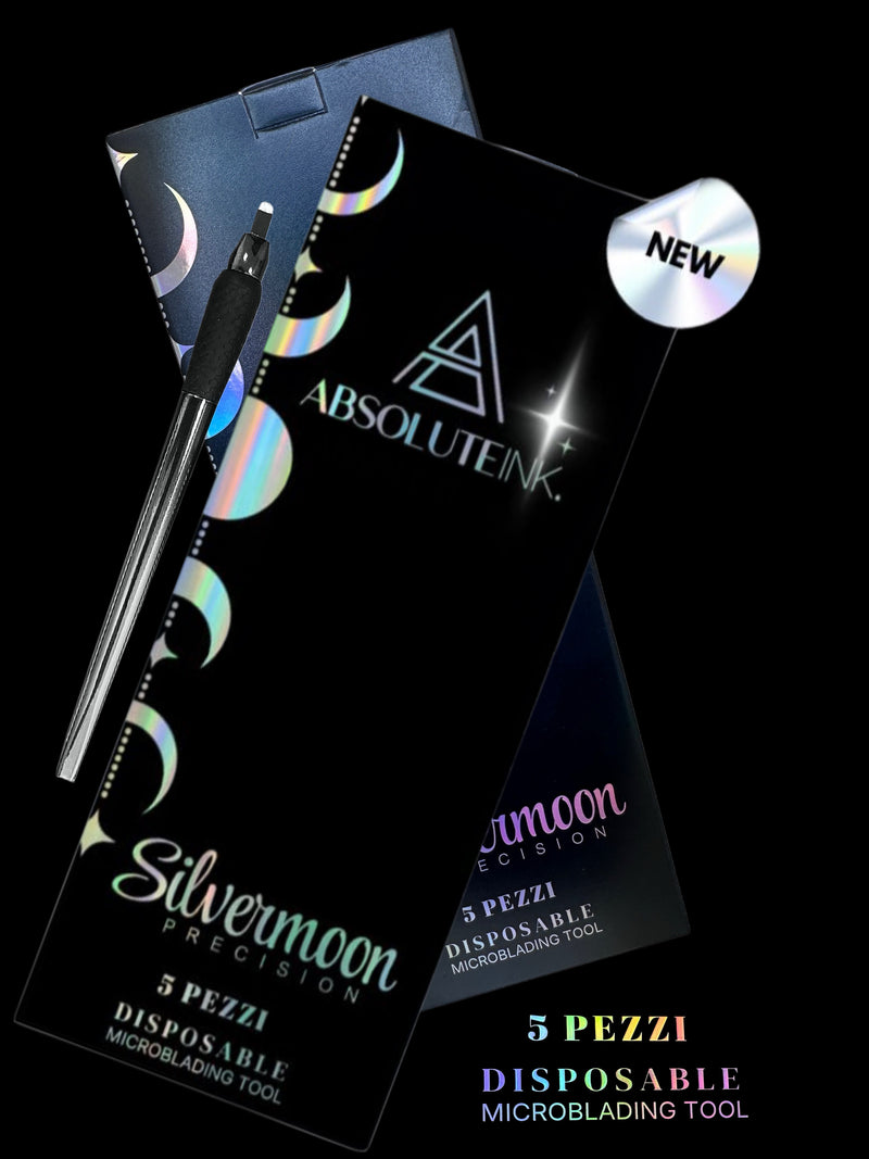 Tool Monouso Microblading SILVERMOON [18 mm] - 5 pezzi