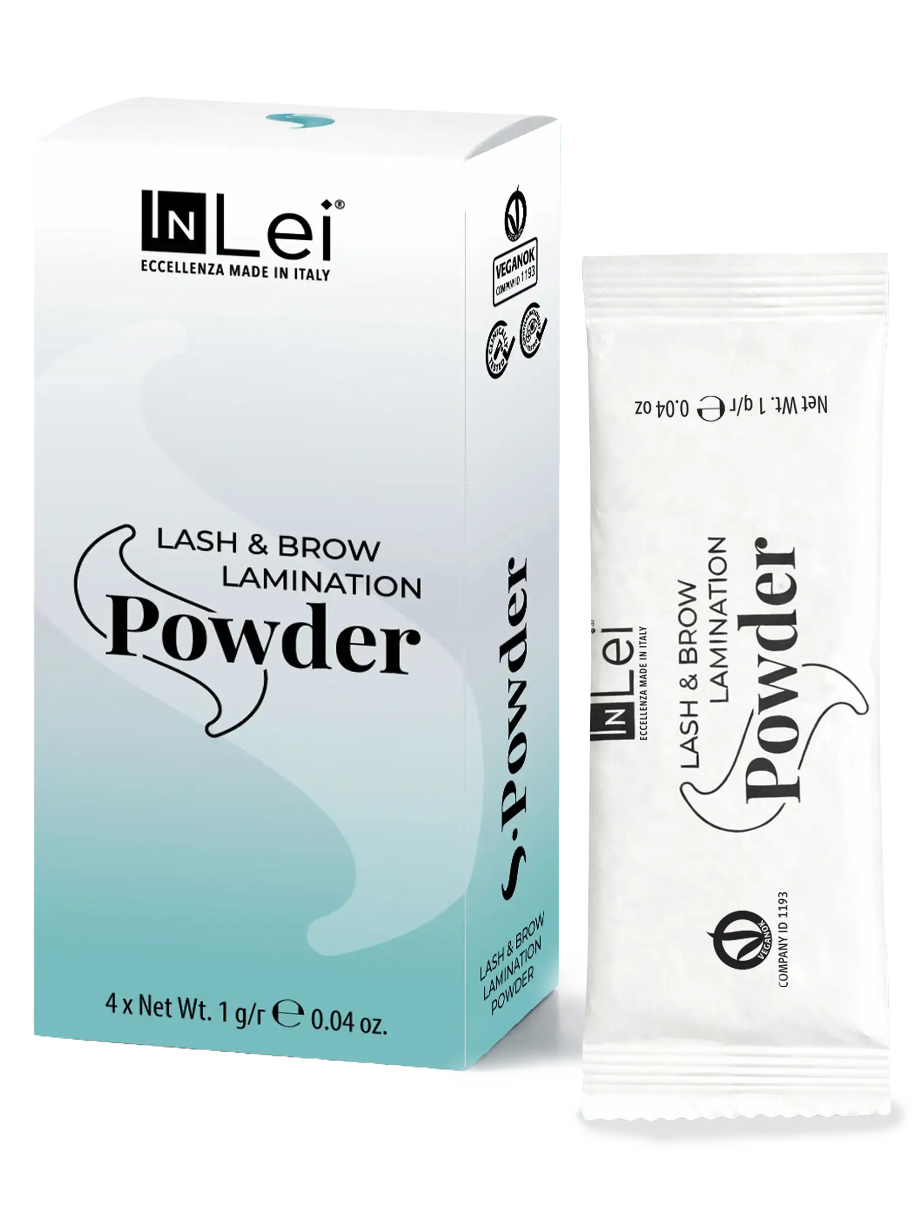 INLEI - S POWDER POLVERE PER LAMINAZIONE COREANA MONODOSE 4X1G