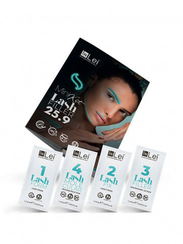 INLEI - MINI KIT LASH FILLER 25.9 laminazione ciglia 4 x 1,2 ml