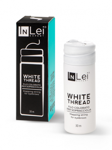 InLei - WHITE THREAD filo bianco per tracciare le sopracciglia