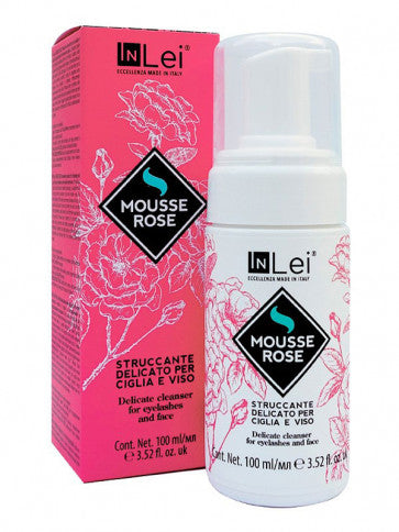 INLEI - "MOUSSE ROSA" struccante delicato per ciglia e viso